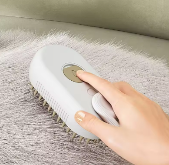 CEPILLO MULTIFUNCIONAL VAPOROSO, AUTOLIMPIANTE DE CABELLO PARA MASCOTAS