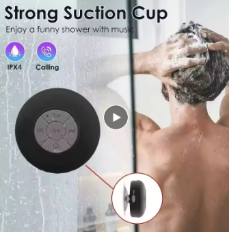ALTAVOZ BLUETOOTH LED IDEAL PARA DUCHA, RESISTENTE AL AGUA  ALTA TECNOLOGIA
